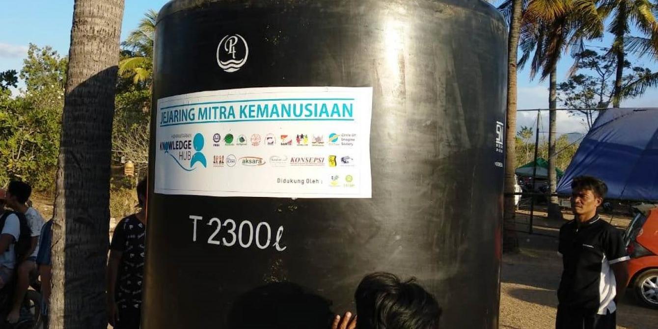 Water Installation Petrasa Wacana/Oxfam